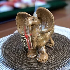 Handmade Stoneware Glazed Pottery
Elephant